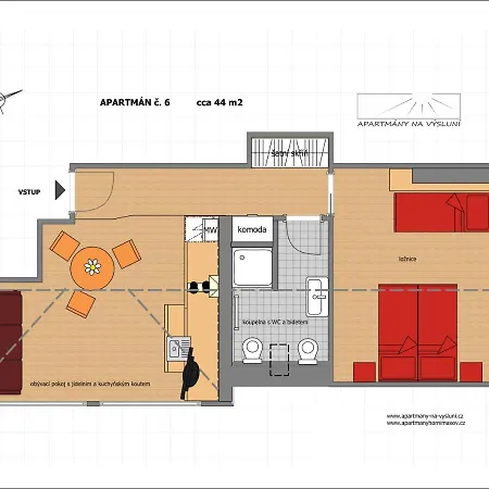 Na Výsluní Apartamento *
